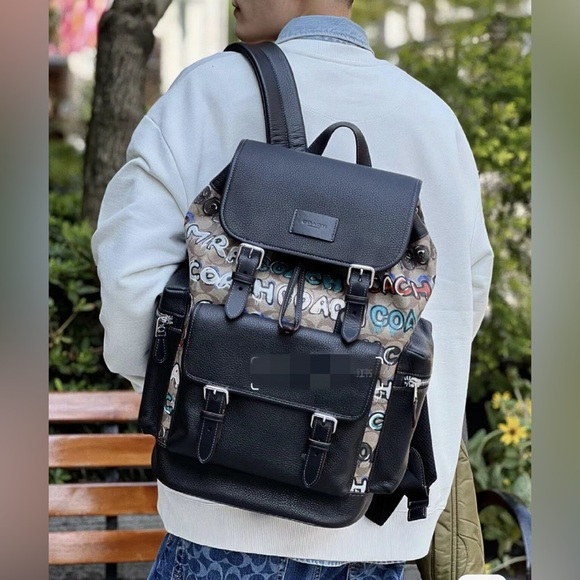 coach Coach X Mint + Serf Sprint Backpack In Signature Canvas CL951 - Picture 1 of 8